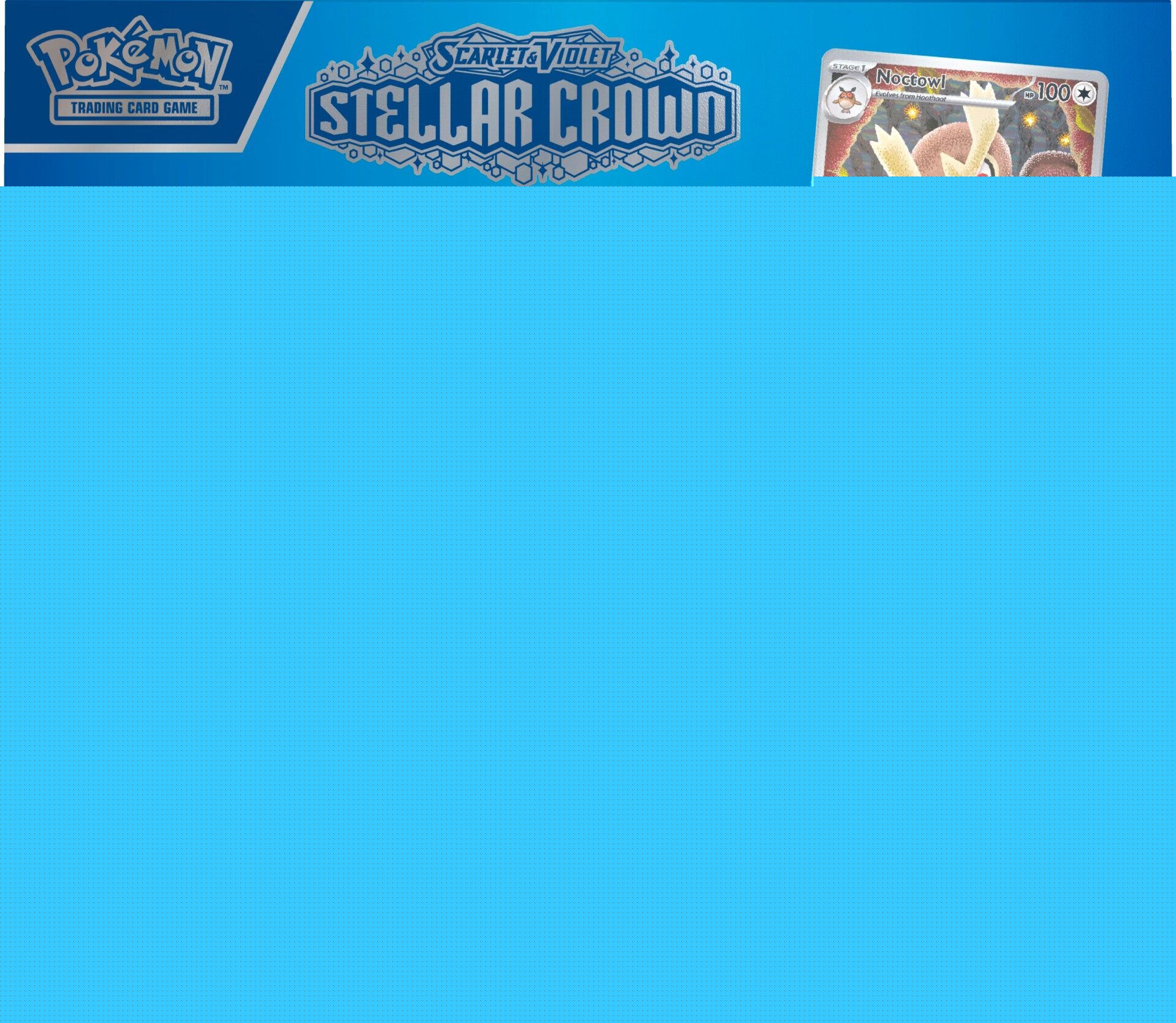 Pokémon TCG: Scarlet & Violet-Stellar Crown (SV07) Elite Trainer Box - EN